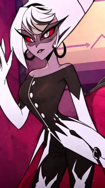ai character: Carmilla carmine background