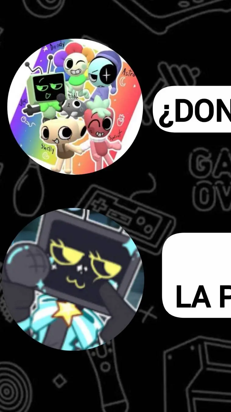 ai character: DANDYTUBERS background