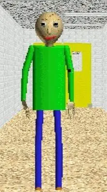 ai character: Baldi background