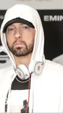 ai character: Eminem  background