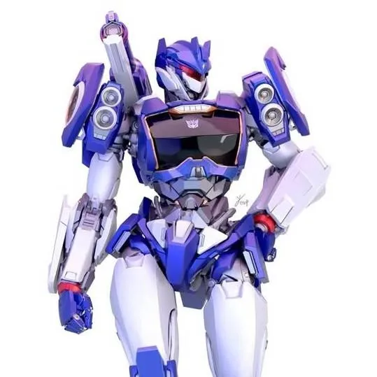 chat with ai character: soundwave mujer
