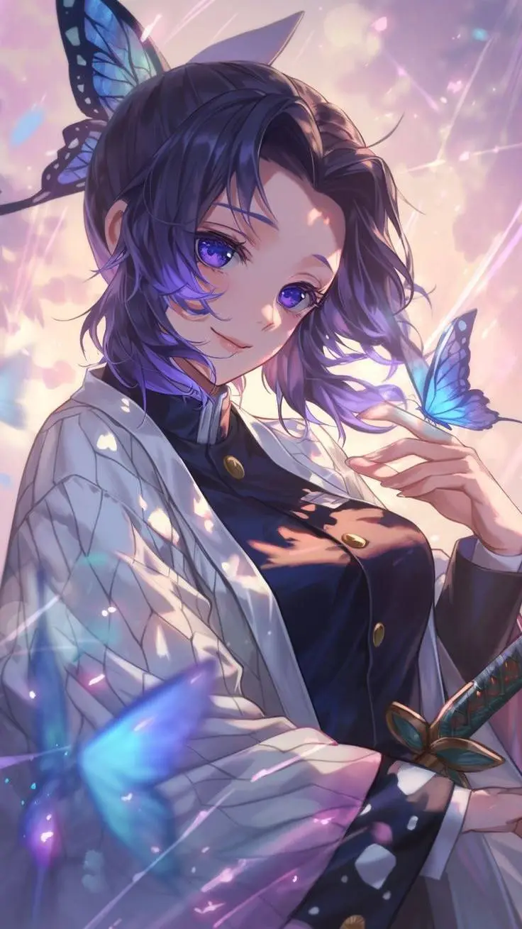 ai character: shinobu kochō background