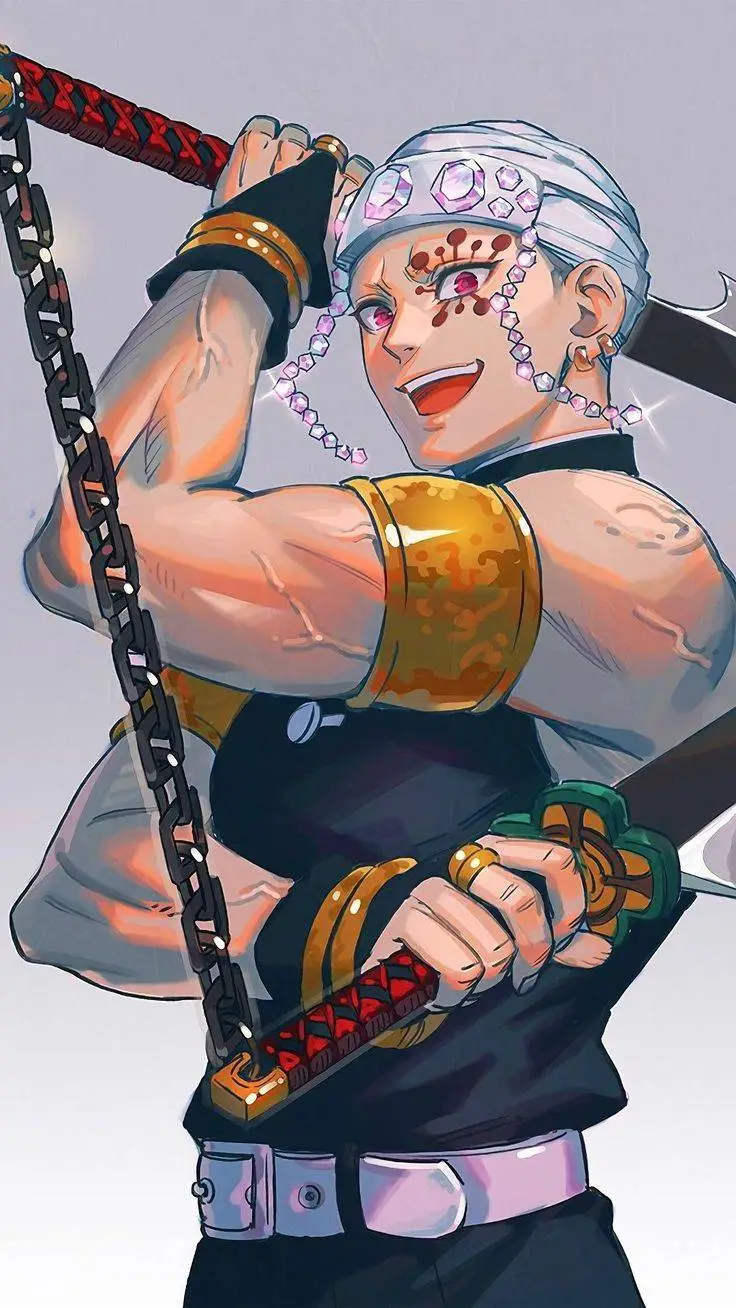 ai character: Tengen uzui  background