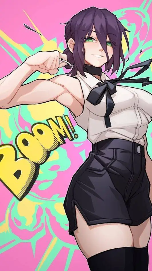 ai character: Reze  background