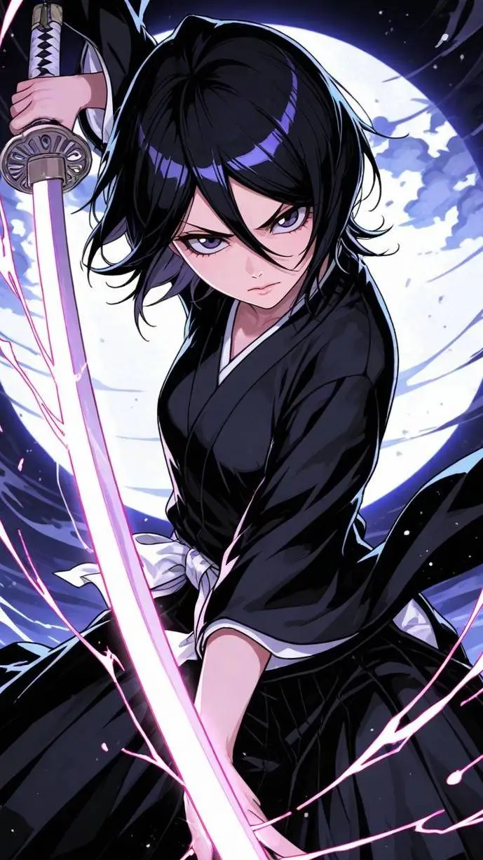 ai character: Rukia kuchiki background