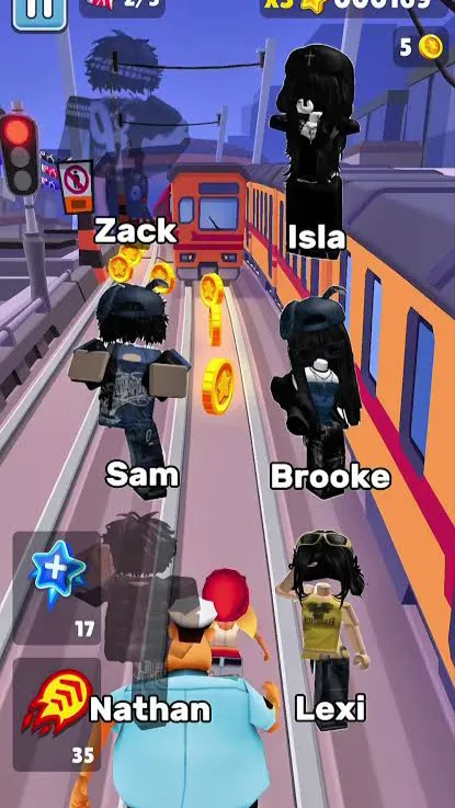 ai character: Roblox gc background
