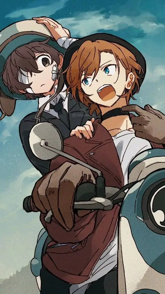 ai character: soukoku,BSD background
