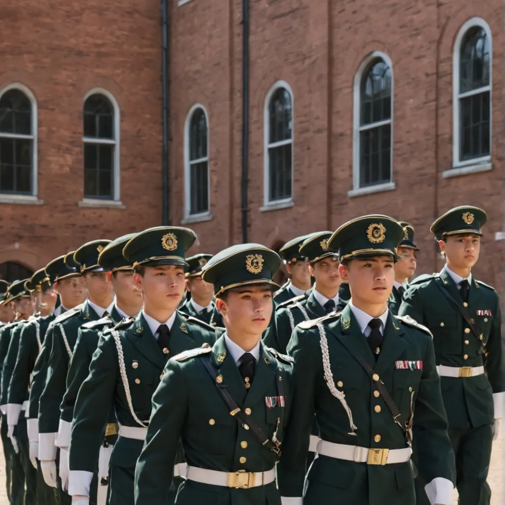 chat with ai character: military school 