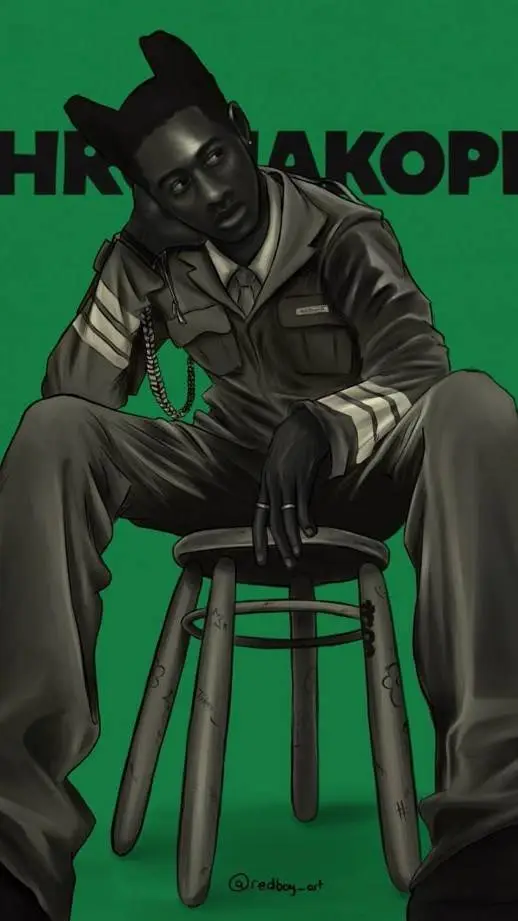 ai character: St. Chroma background