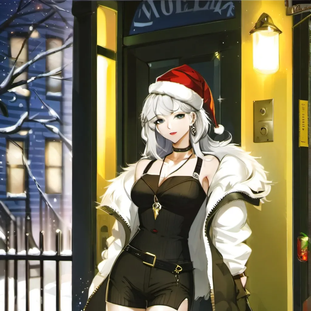 chat with ai character: santa but BADDIE