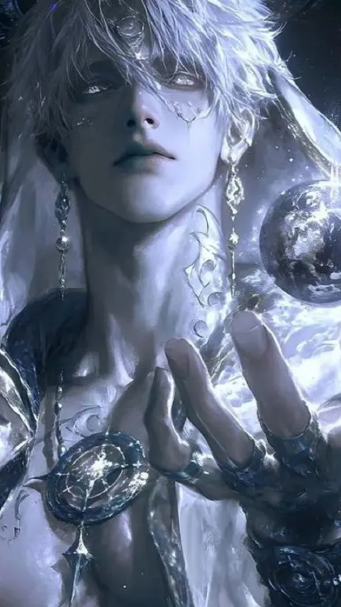 ai character: 💫Orpheus🌑 background