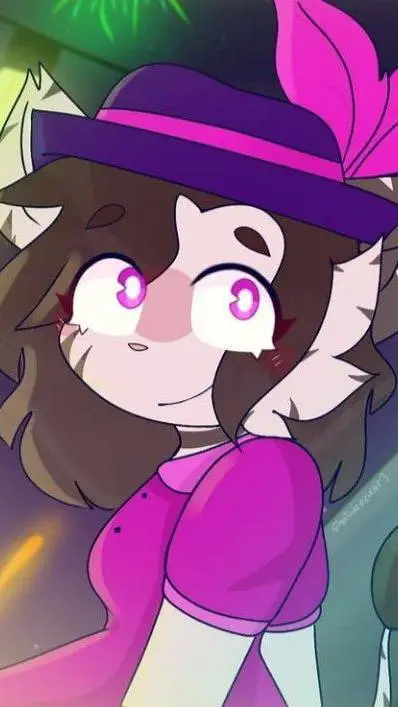 ai character: ZIZZY! 💜 background