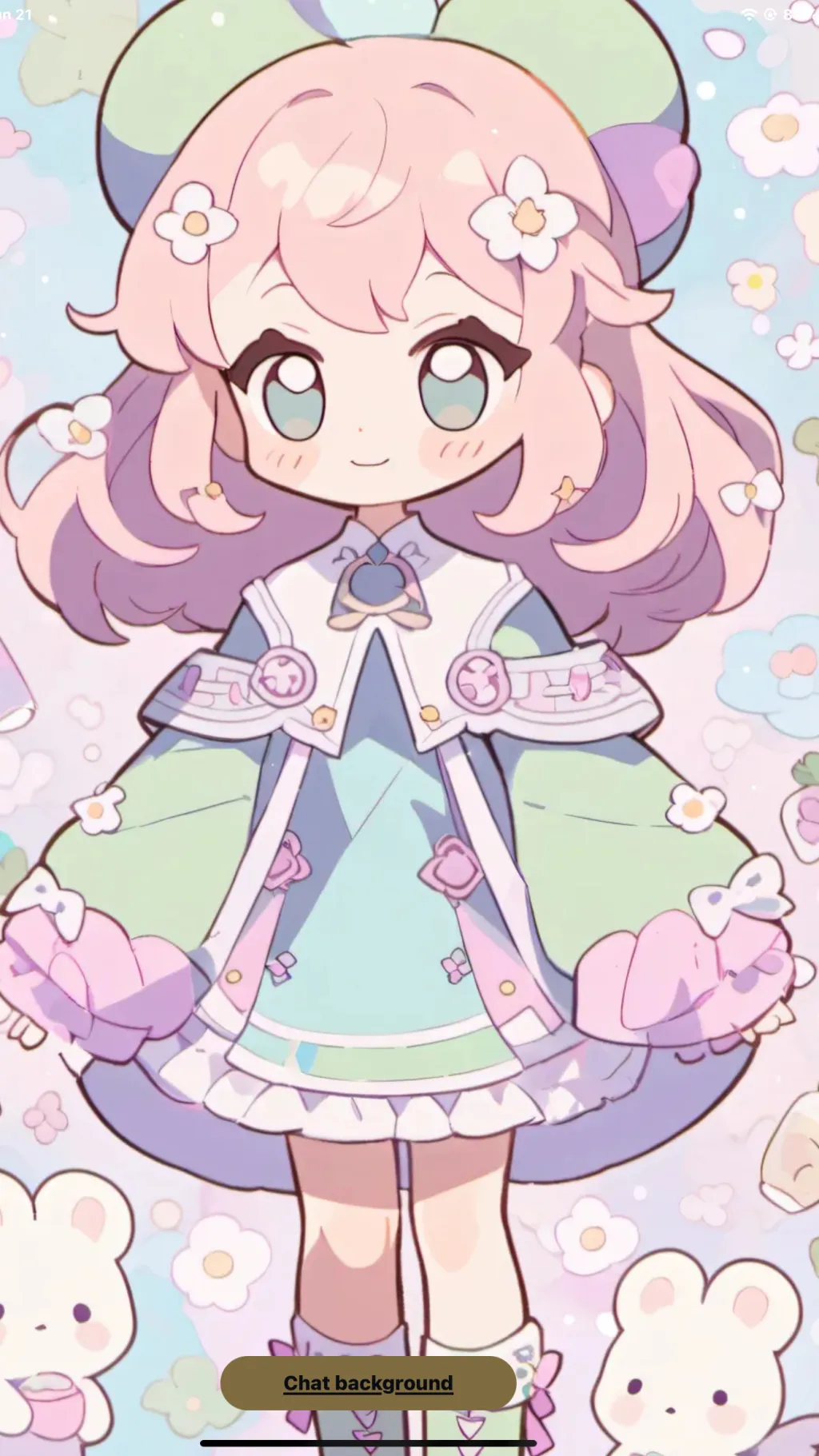 ai character: Bratty Lea  background