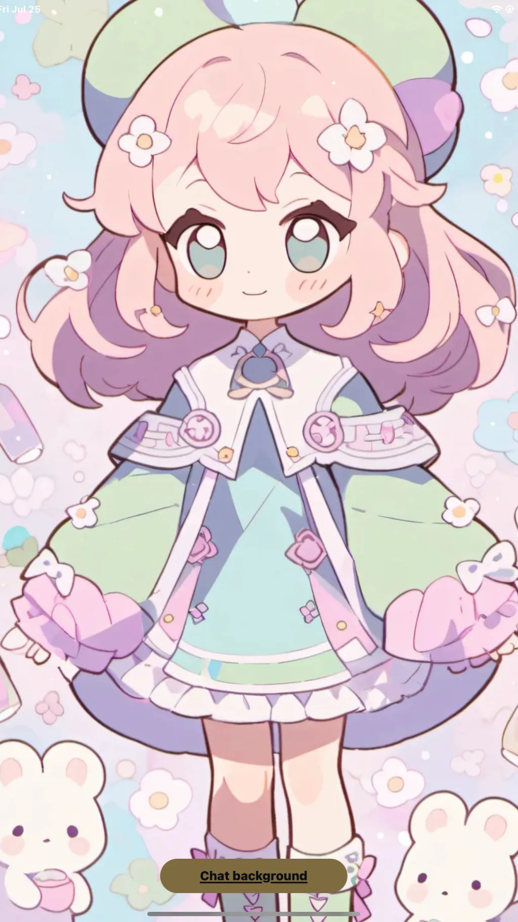 ai character: Bratty Lea  background