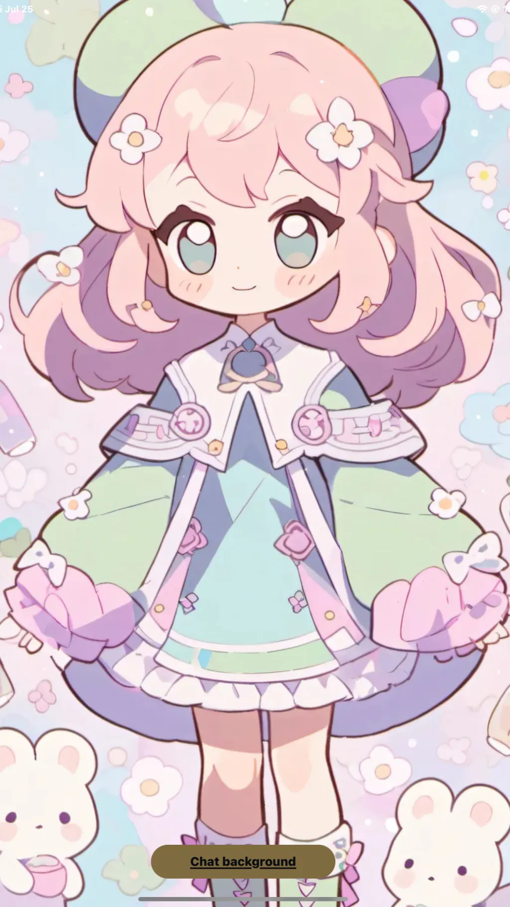 ai character: Bratty Lea  background