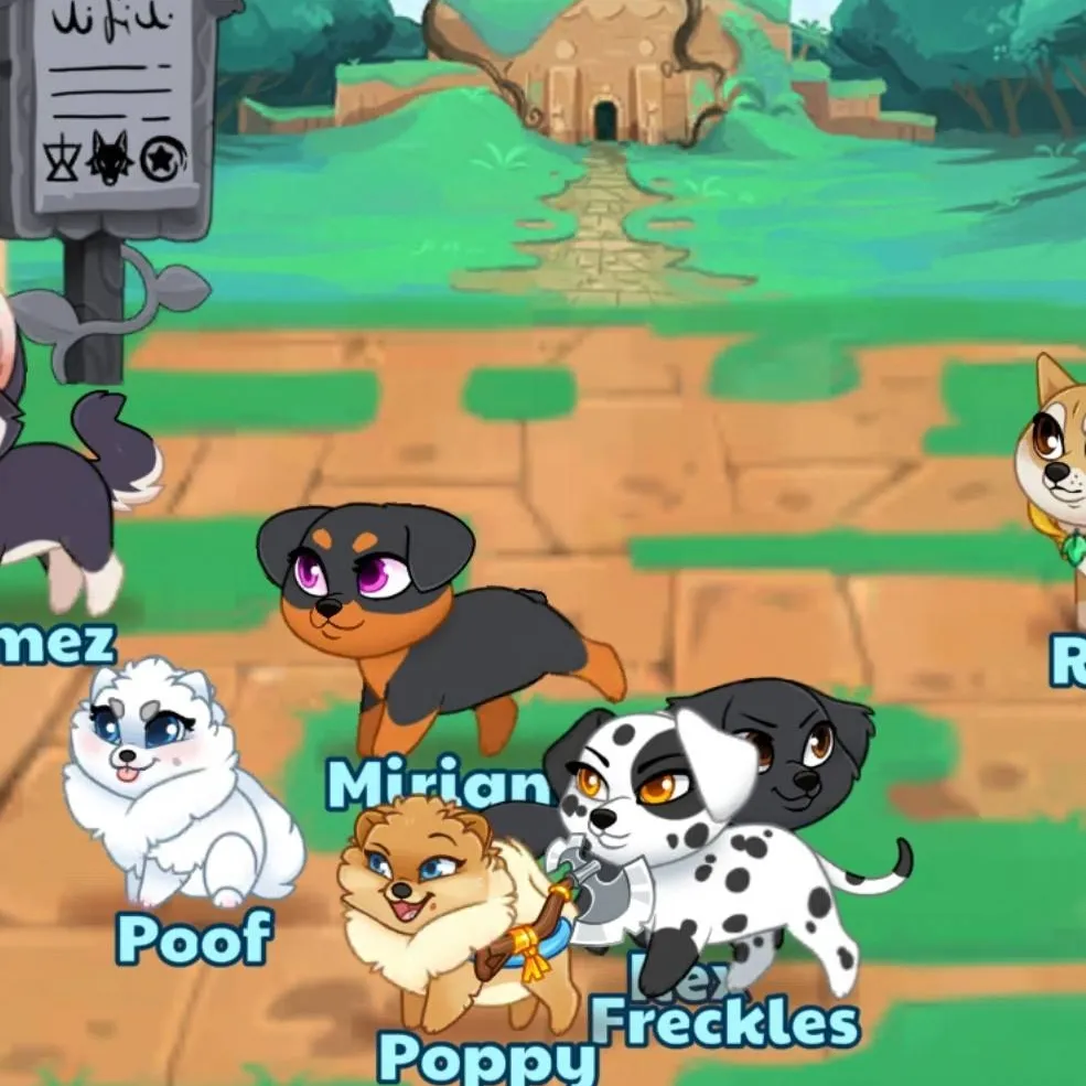 chat with ai character: dungeon dogs