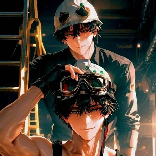 chat with ai character: 2 hombres  