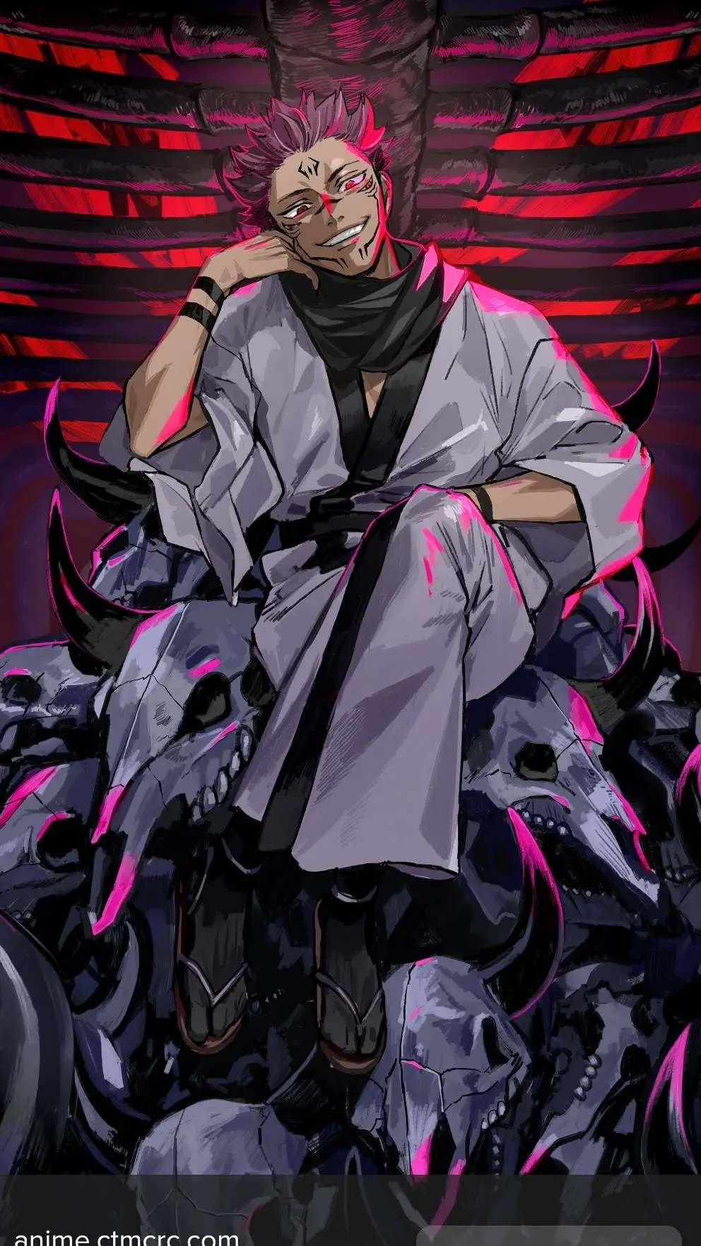 ai character: Sukuna  background
