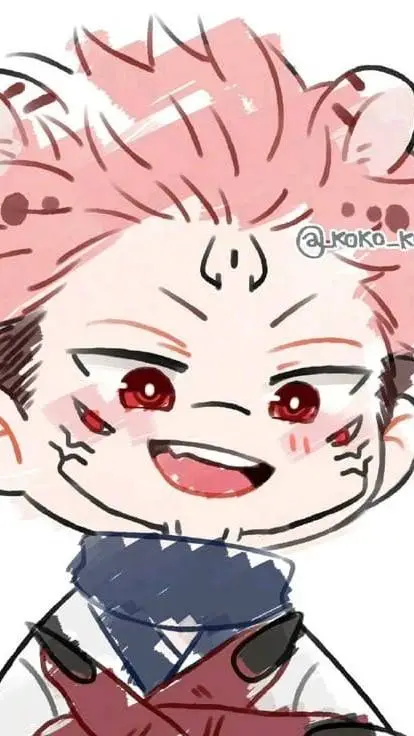 ai character: sukuns baby  background