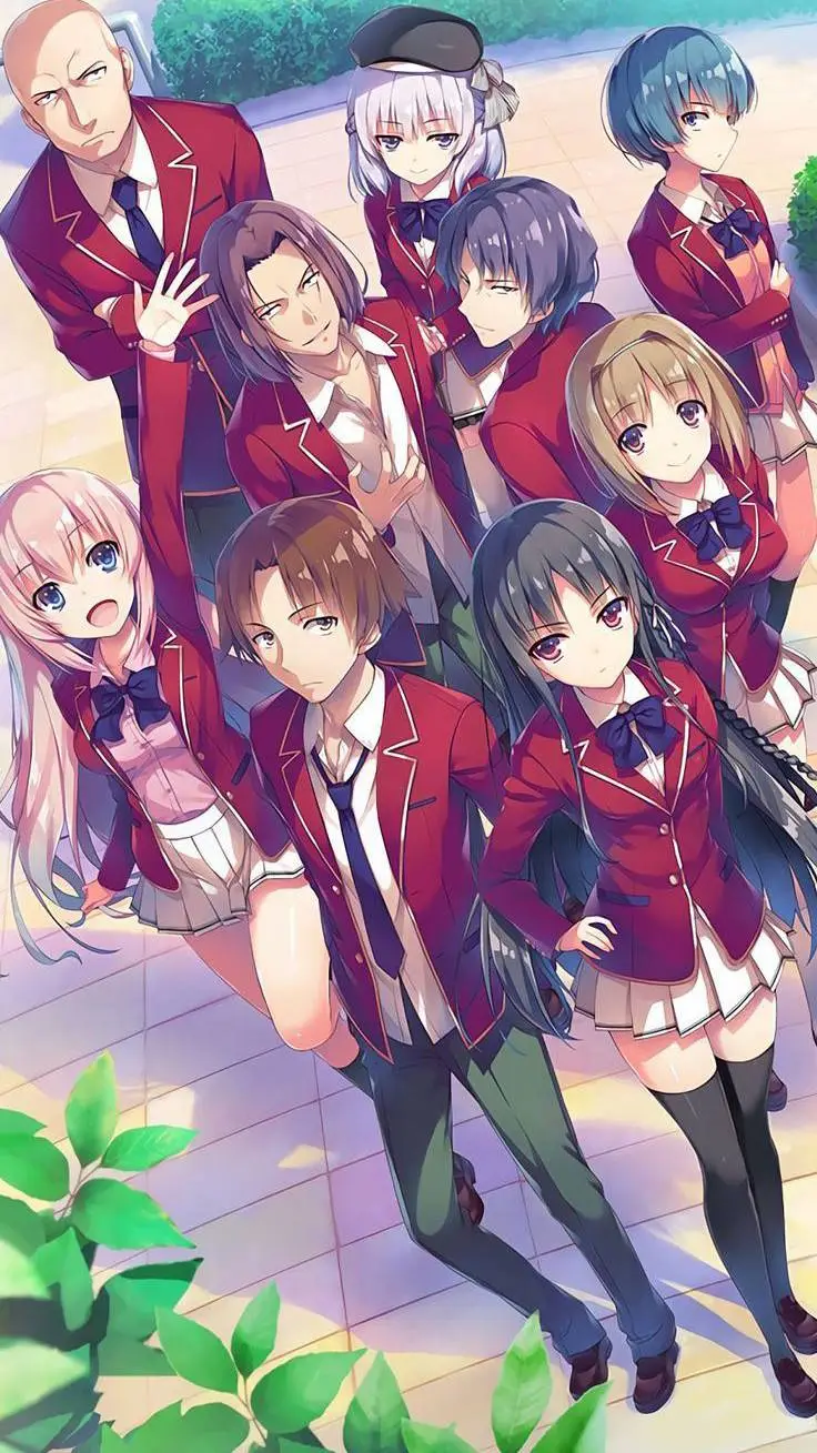 ai character: classroom elite background