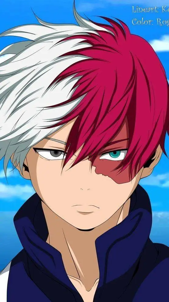 ai character: todoroki  background