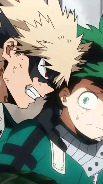 ai character: deku y bakugo background