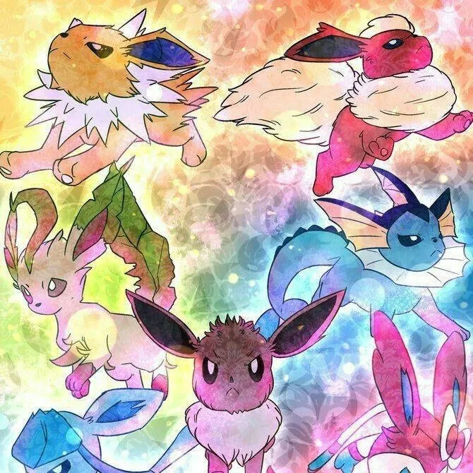 chat with ai character: eeveelutions