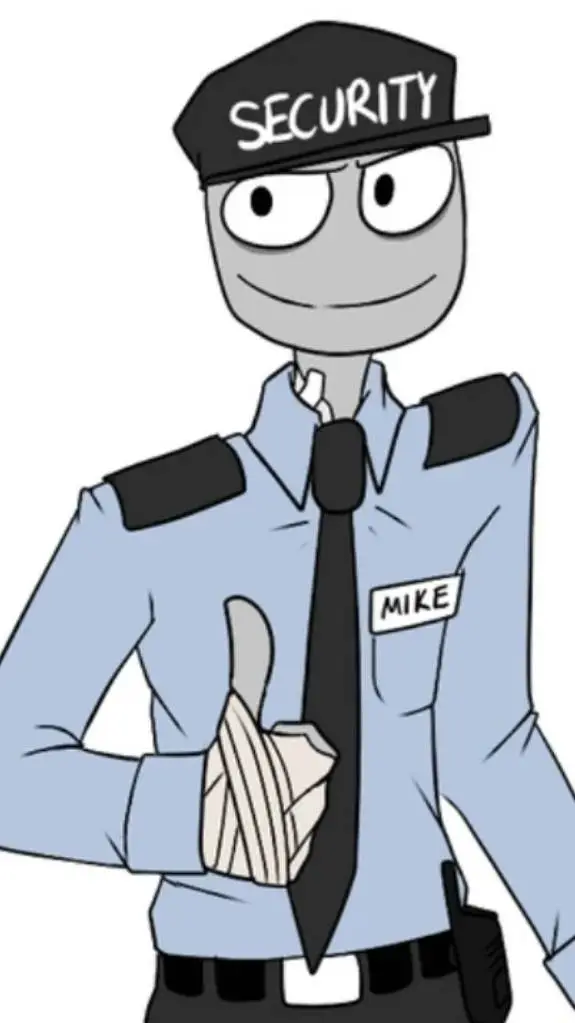 ai character: fnia securityguard background