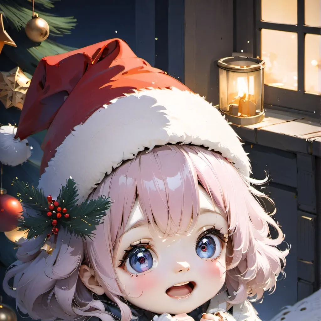 chat with ai character: Present baby 🎁🎄
