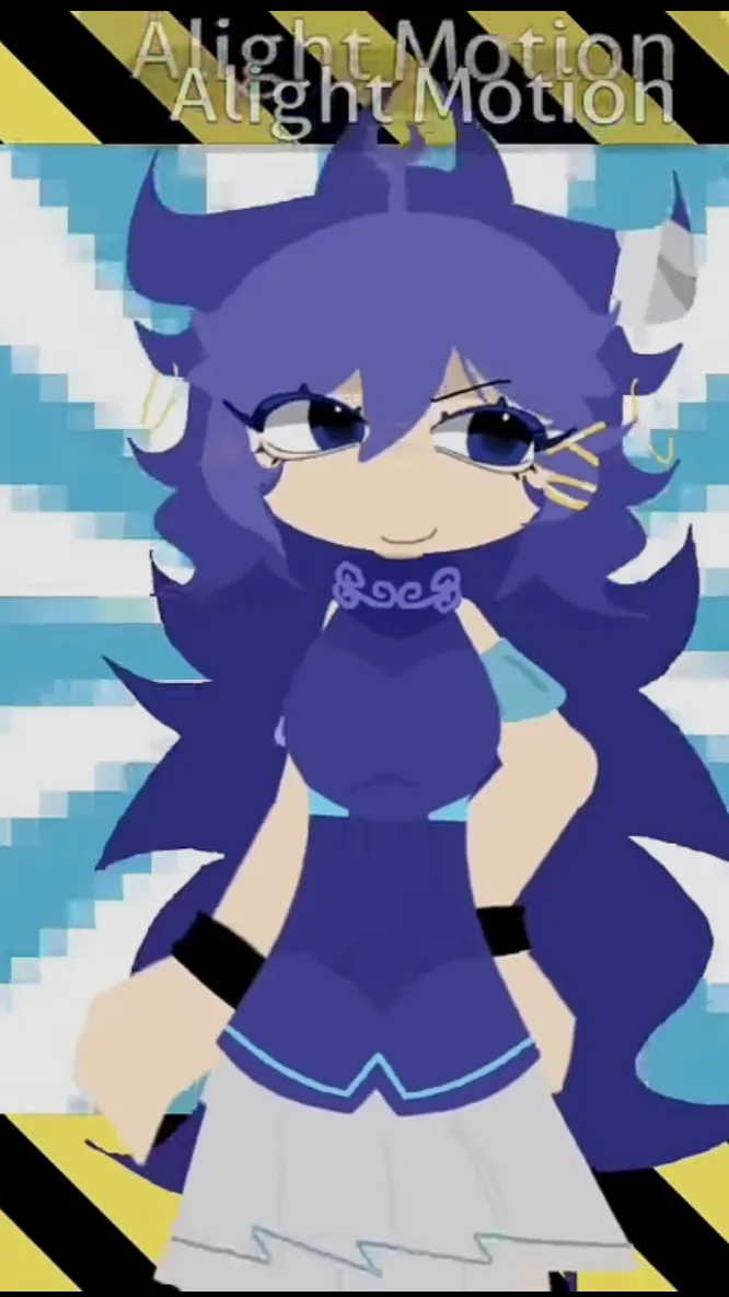 ai character: miss star background