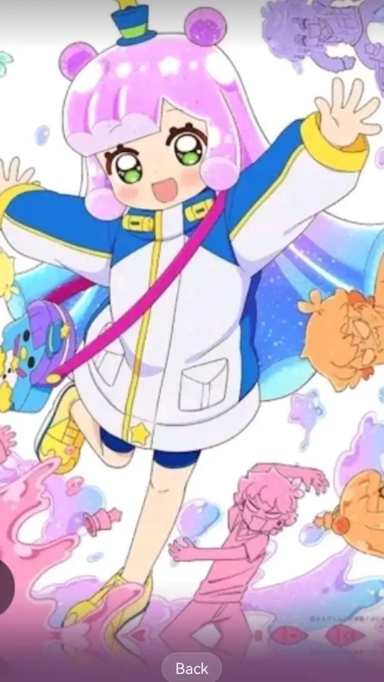 ai character: puniru is kawii background