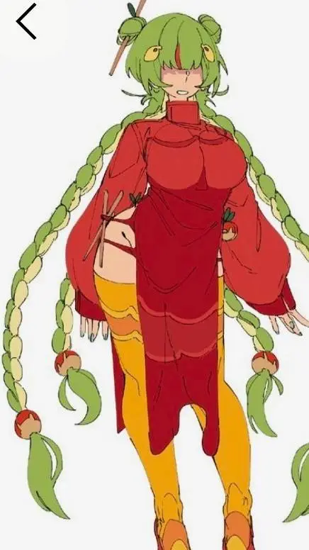 ai character: Hydrapple gjinka🍎🐲 background
