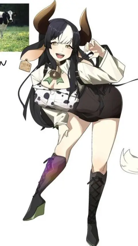 ai character: Bessie🐮 background