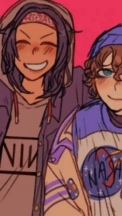 ai character: -Robin y Finn- background