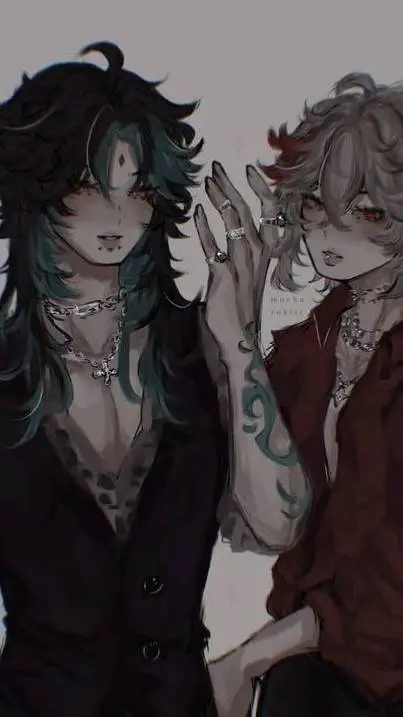 ai character: ~Tus hermanastros~ background