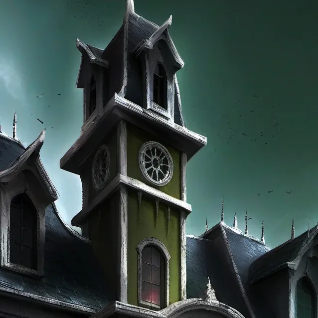 chat with ai character: Haunted house