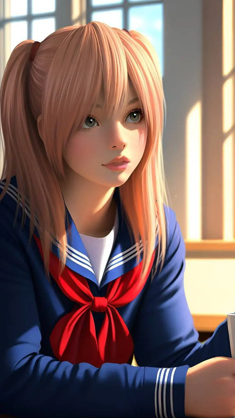 ai character: Ellie gangemi background