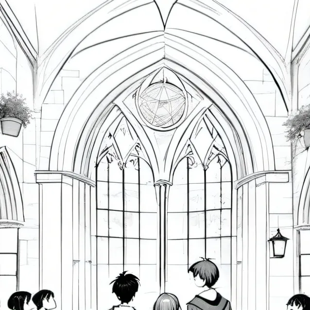 chat with ai character: hogwarts chat