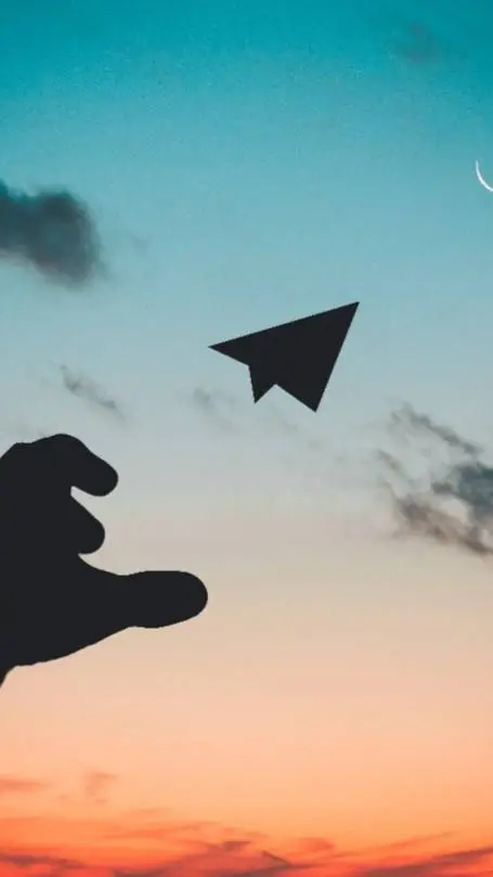 ai character: eroplanong Papel background