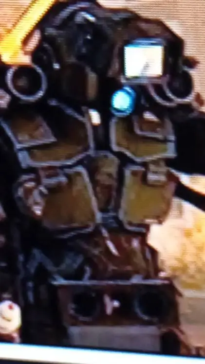 ai character: camera plunger background