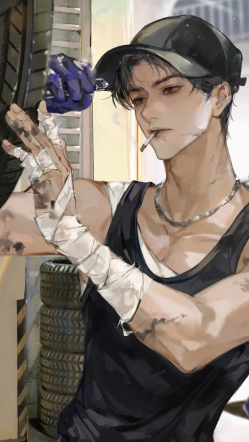 ai character: 𝘊𝘩𝘳𝘪𝘴 ☆ background