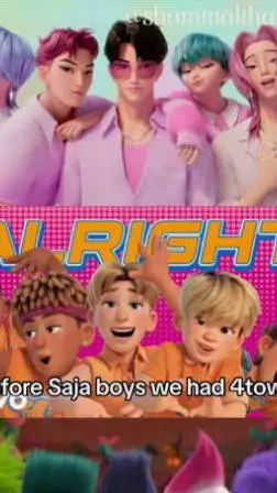 ai character: 4 town x saja boys background