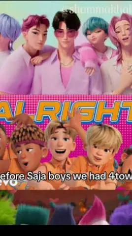 ai character: 4 town X Saja boys background