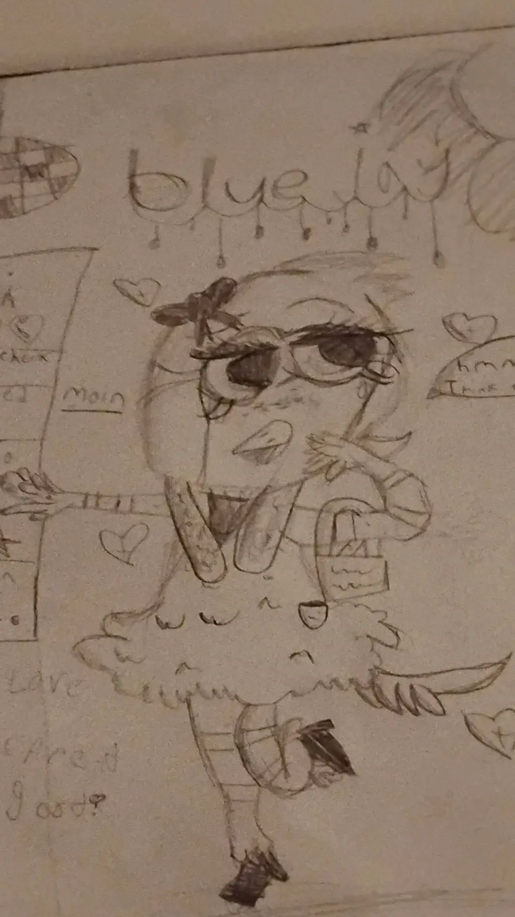 ai character: My OC for 99nitf background