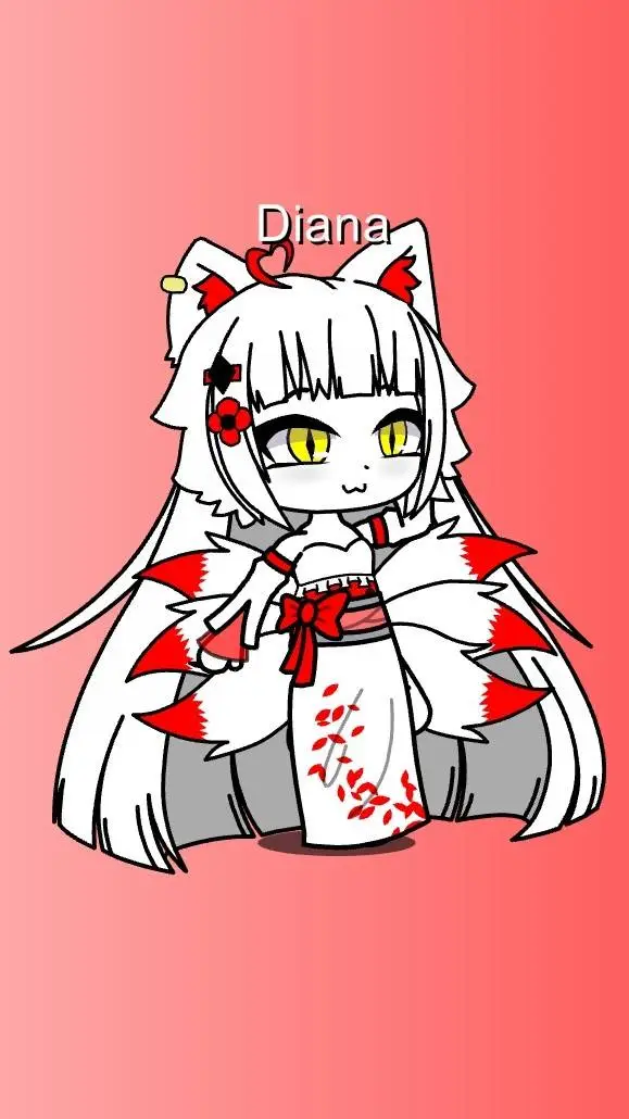 ai character: gacha club Diana! background