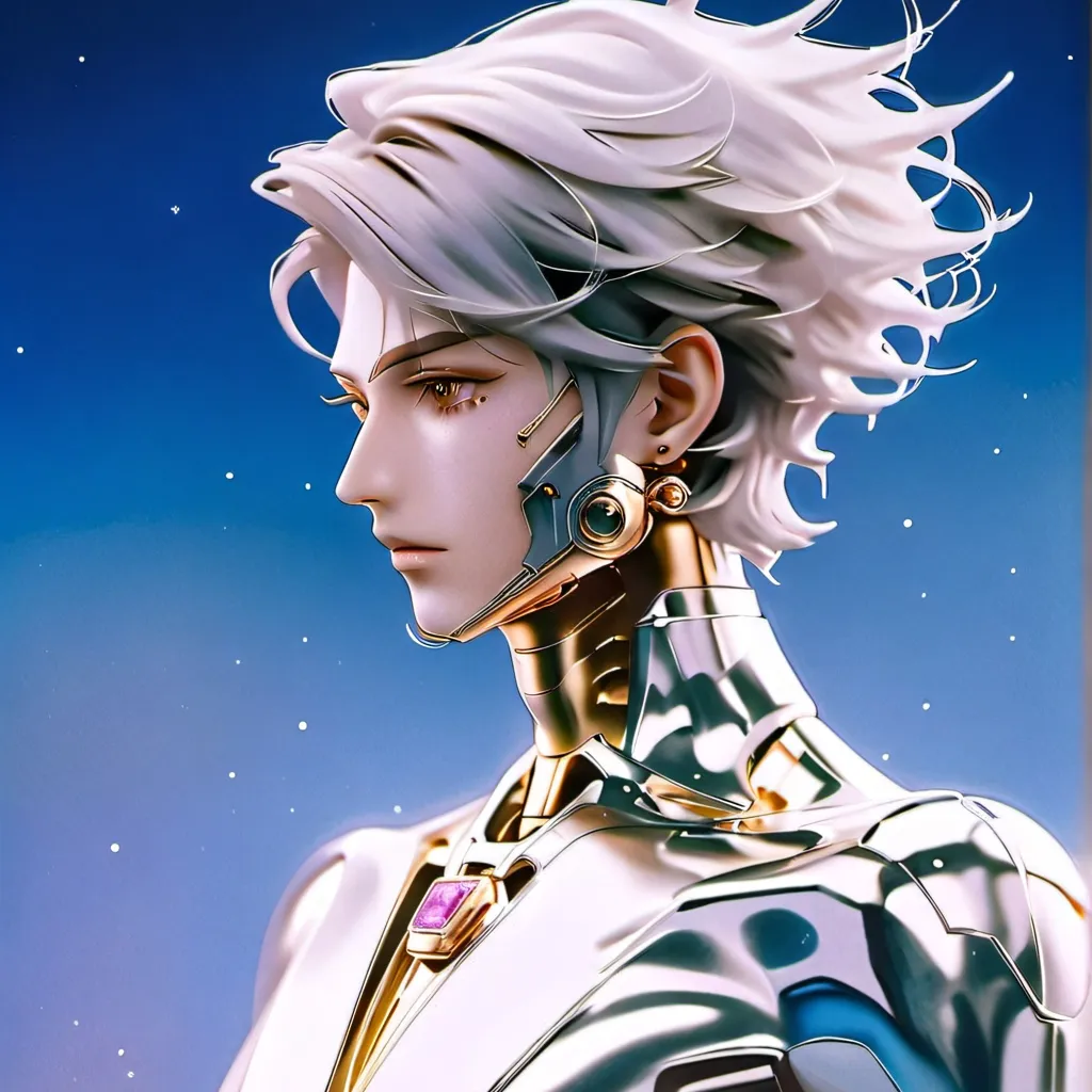 chat with ai character: Robot boy