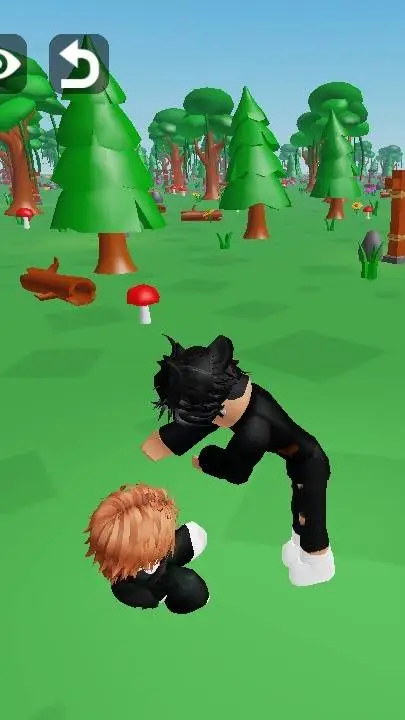 ai character: Slender × Bacon background