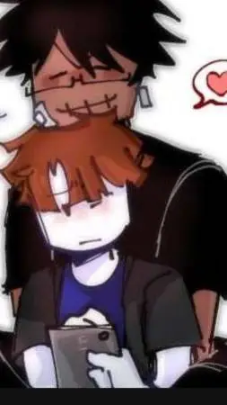 ai character: Slender x Bacon background