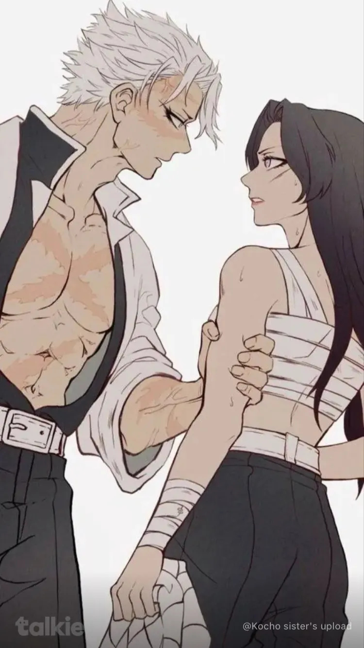 ai character: Sanemi x Kanae background