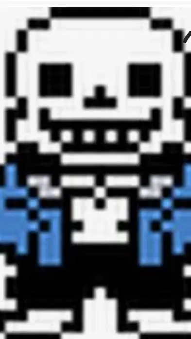 ai character: sans TWO background